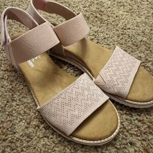 BOBS from Skechers Light Pink Sandals